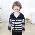 A camisola de lã coreana da criança do inverno do estilo projeta as crianças Meninos a camisola feita malha cardigan extravagante